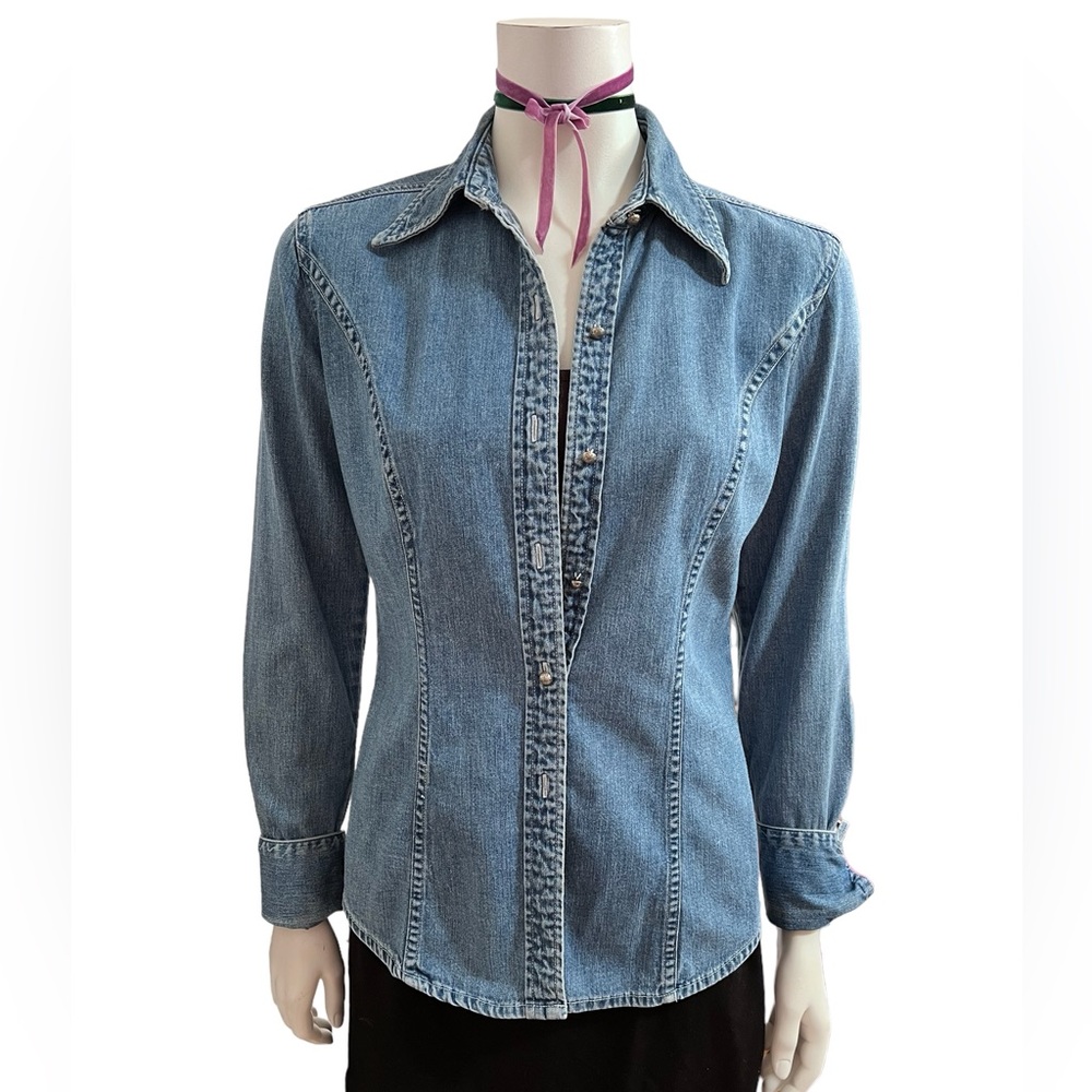 Vintage Gap Denim Shirt Jacket Size Small